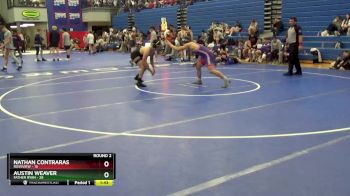 182 lbs Round 3 (4 Team) - Austin Weaver, Father Ryan vs Nathan Contraras, Rossview