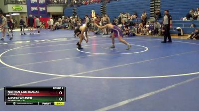 182 lbs Round 3 (4 Team) - Austin Weaver, Father Ryan vs Nathan Contraras, Rossview