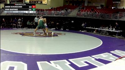 150 lbs Round 1 (16 Team) - Joden Schumacher, Grand Island vs John Martinez, Schuyler
