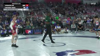 57 kg 1st Place Match - Spencer Lee, HWC/ TMWC vs Anthony Knox, Scarlet Knight WC
