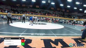 126 lbs Semifinal - Brody Donnelly, Elgin Wrestling vs Joseph Lovelady, Noble Takedown Club