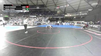 Boys 2A 175 lbs Cons. Round 1 - Angel Farias, Quincy vs Drake Sommer, Anacortes