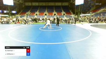 152 lbs Cons 16 #1 - Bailey Holman, California vs JayDen Williams, Michigan