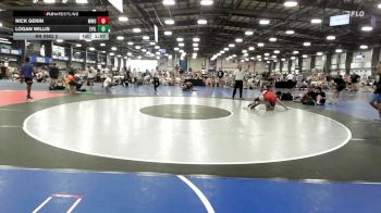 145 lbs Rr Rnd 3 - Nick Genin, MetroWest United Red vs Logan Willis, Evil Empire