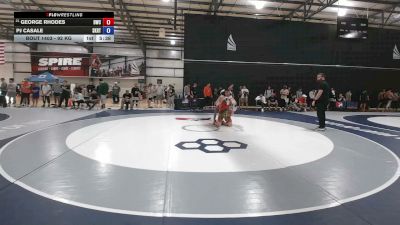 92 kg Cons. Rd Of 32 - George Rhodes, Dragon Wrestling Club vs PJ Casale, SKWC-RTC