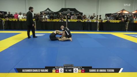 Gabriel De Amaral Teixeira vs Alexander Charles Yablong 2026 Pan IBJJF Jiu-Jitsu No-Gi Championship
