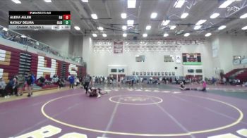 125 lbs Champ. Round 2 - Alexa Allen, Rocky Mountain vs Nataly DeLira, Caldwell