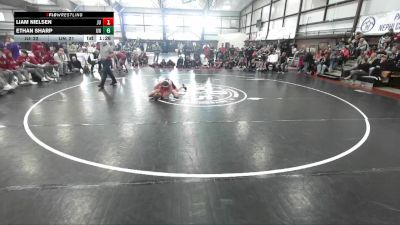 126 lbs Round 5 (8 Team) - Liam Nielsen, Juab vs Ethan Sharp, Uintah