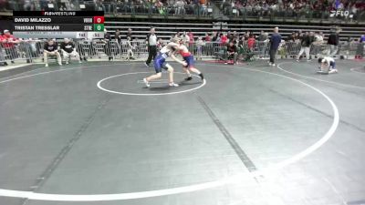 100 lbs Consi Of 16 #2 - David Milazzo, Voorhees vs Tristan Tresslar, Streaks Wrestling Club