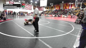 132 lbs Quarterfinal - Ethan Calvan, MoanaLua vs Kamari Baldelomar, San Dimas