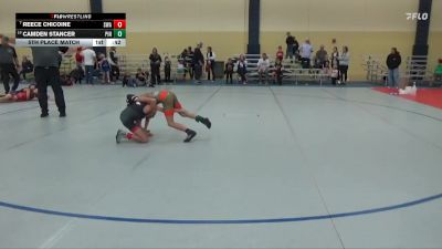 60 lbs 5th Place Match - Reece Chicoine, Siouxland Wrestling Academy vs Camden Stancer, Pinnacle