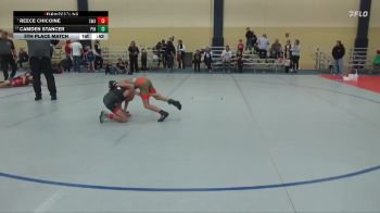 60 lbs 5th Place Match - Reece Chicoine, Siouxland Wrestling Academy vs Camden Stancer, Pinnacle