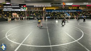 125 lbs Prelim - Adria Mergen-guadarrama, Milton vs Zoey Wignall, West Marshall