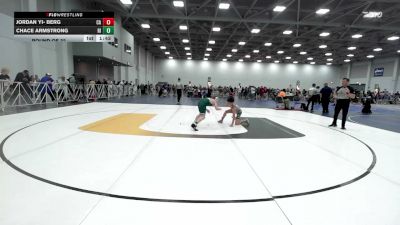 106 lbs Round Of 32 - Jordan Yi- Berg, CA vs Chace Armstrong, RI