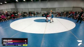 106 lbs Round 1 (8 Team) - Jenna Baines, Tennessee Red vs Molly Spader, Kansas