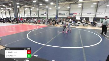 82 lbs 5th Place - Hank Bingley, Concede Nothing WC vs Carter Hedden, Mat Rats Rebooted