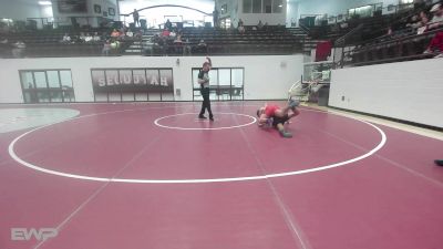 157 lbs Rr Rnd 2 - Larat Teague, Hulbert High School vs Ezekiel Mieir, Bartlesville High School