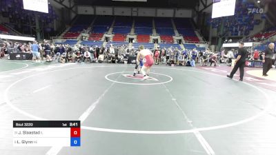 157 lbs Cons 16 #2 - Julian Slaastad, IL vs Logan Glynn, NE