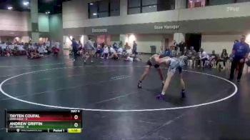 120 lbs Cross Bracket (8 Team) - Tayten Coufal, Iowa Gold vs Andrew Griffin, STL Orange