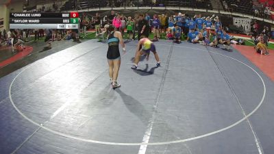 135 lbs Quarters - Charlee Lund, Montana vs Taylor Ward, Oregon