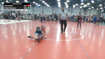 68 lbs Round 3 - 12:00pm Friday - Logan Vallalla, Mat Assassins vs Luca Amato, CTWHALE