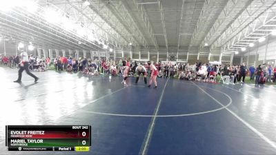 100 lbs Cons. Round 1 - Mariel Taylor, Northridge vs Evolet Freitez, Mountain View