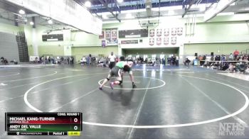 157 lbs Cons. Round 1 - Michael Kang-Turner, GRANADA HILLS vs Andy Del Valle, CANOGA PARK