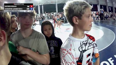 175 lbs Cons. Round 2 - Kayden Roach, Frankfort Gladiator Wrestling vs Augustin Lohmeyer II, Lake Erie Wrestling Club