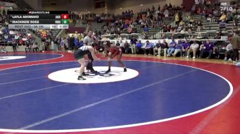 5A 190 lbs Quarterfinal - Layla Adomako, Jacksonville vs Mackinzie Ross, Van Buren