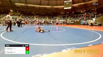 40 lbs Quarterfinal - Cruz Montez, Steel City Relaoded vs Owen Buckley, Ares Wrestling Club