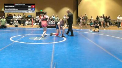 155 lbs Cons. Quarters - Moyao Sun, Dirty Den Wrestling Club vs Ella Piccirillo, South Side Wrestling Club