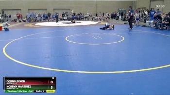 75 lbs Placement (4 Team) - Corbin Dixon, Buffalo vs Korbyn Martinez, Brainerd
