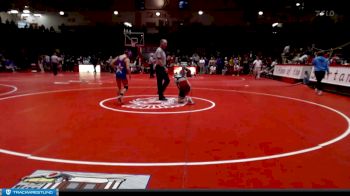 106 lbs Cons. Round 3 - Zakk Reed, Rushville vs Isaac Moore, Western Boone