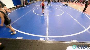 40 lbs Final - Jayce Radosevich, Wagoner Takedown Club vs Kayde Legg, Barnsdall Youth Wrestling