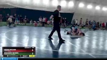 185 lbs Champ. Round 1 - Aidan Mccain, Team Poeta vs Brenden Severs, Louisville Leopards