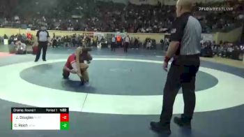 6A-113 lbs Champ. Round 1 - Javin Douglas, Mustang vs Carsen Reich, Jenks