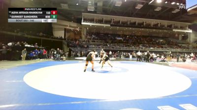 140 lbs Cons. Round 5 - Jaziva Arteaga-Khandilyan, Florin Hs vs Gurneet Sanghera, Merrill West