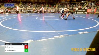 110 lbs Round Of 16 - Brock Argo, D3 Wrestling vs Tyler Overstake, Kansas Young Guns