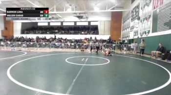 120 lbs Champ. Round 1 - Vallen Casas, Sonora (La Habra) vs Barron Luna, Arroyo