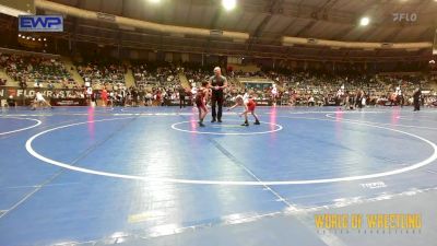 58 lbs Quarterfinal - Beau Russell, ReZults Wrestling vs Bryan Alvarez, 505 WC