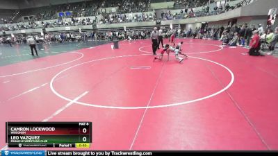 80 lbs Champ. Round 2 - Camron Lockwood, Wisconsin vs Leo Vazquez, Pinnacle Wrestling Club