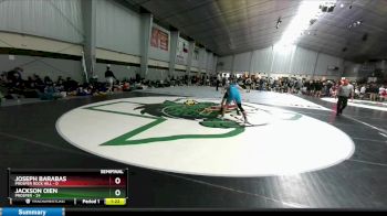 144 lbs Semis (4 Team) - Jackson Oien, Prosper vs Joseph Barabas, Prosper Rock Hill