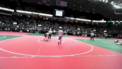 140 lbs Quarterfinal - Zack Cutler, EAG2 vs Jaxson Bowman, OHW1