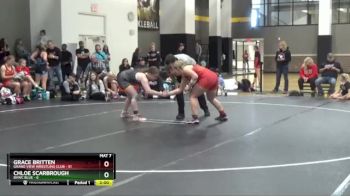 170 lbs Round 4 (16 Team) - Chloe Scarbrough, BVWC Blue vs Grace Britten, Grand View Wrestling Club