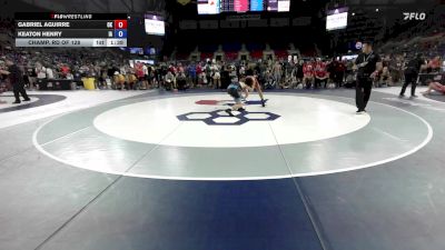 132 lbs Champ. Rd Of 128 - Gabriel Aguirre, OK vs Keaton Henry, IA