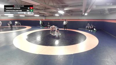 115-120 lbs Semifinal - Ashlyn Ballantyne, Westlake Wrestling Club vs Kennedy Jeppson, ETC Wrestling