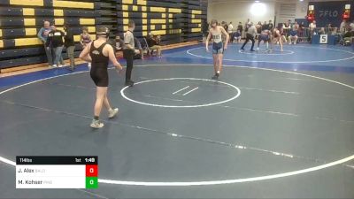 145 lbs Pigtails - Tanner Shaffer, Norwin vs Gabriel Hernandez, North Allegheny