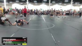 56 lbs Round 2 (4 Team) - Deaglan Harrison, Mat Warriors Blue vs Colvin Smith, U2 Upstate Uprising