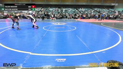 125 lbs Consi Of 8 #1 - Talon Weaver, Unaffiliated vs Baylon Austin, USA Gold