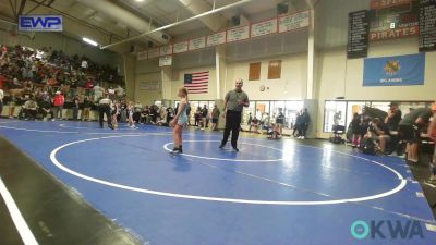 67 lbs Consolation - Bryar Burch, Sperry Wrestling Club vs Lainey Cariker, Collinsville Cardinal Youth Wrestling